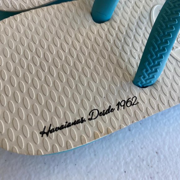 🌻HAVAIANAS | Slim Tribute White Girls 🩴 - Picture 5 of 7